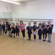 children in a dance class